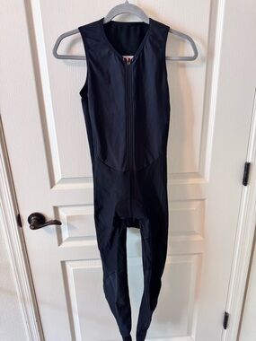 Wyn Republic Black Thermal Cycling Bibs